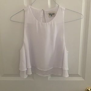 Show me your mumu king crop white